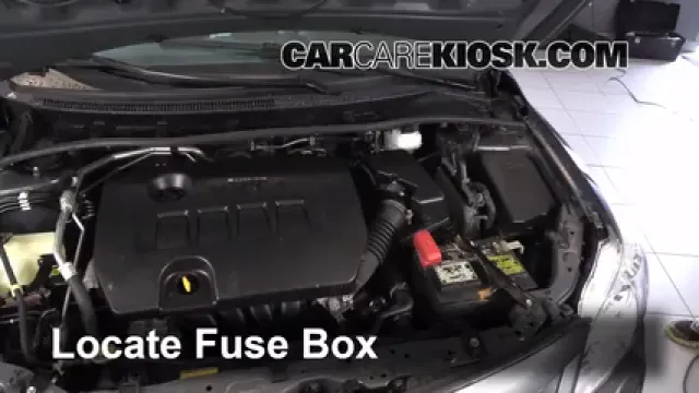 2012 Toyota Corolla LE 1.8L 4 Cyl. Fusible (motor) Cambio